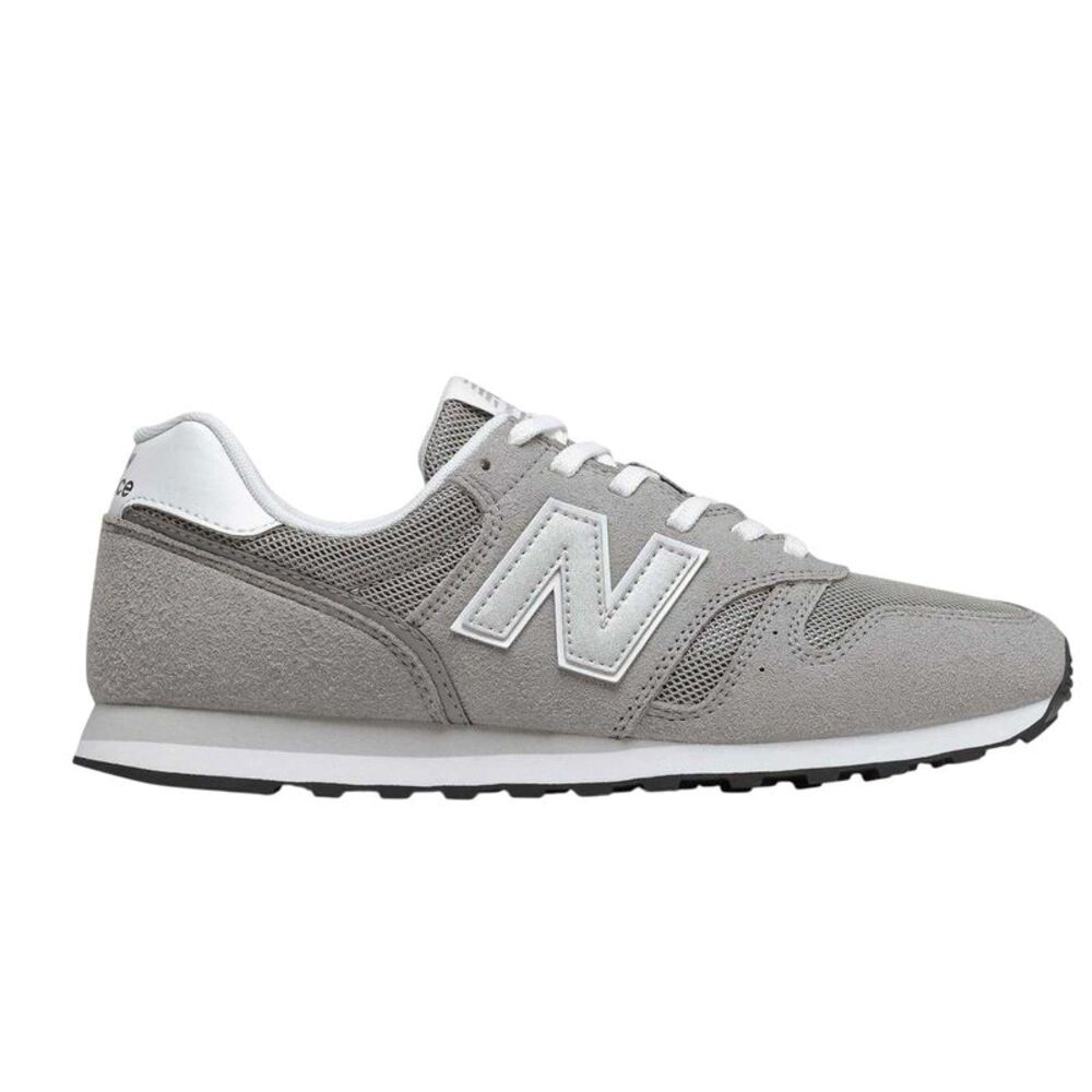 New Balance Mens 373 Suede Sneakers / Gray